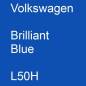 Preview: Volkswagen, Brilliant Blue, L50H.